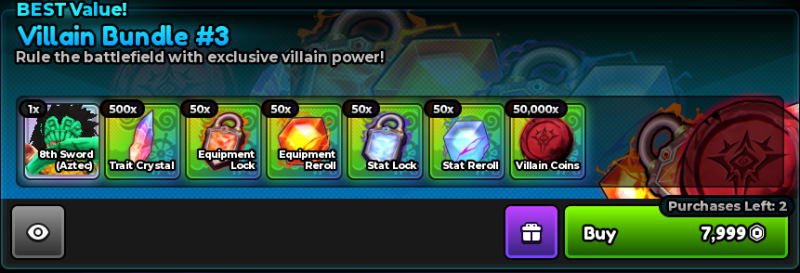 villain bundle #3